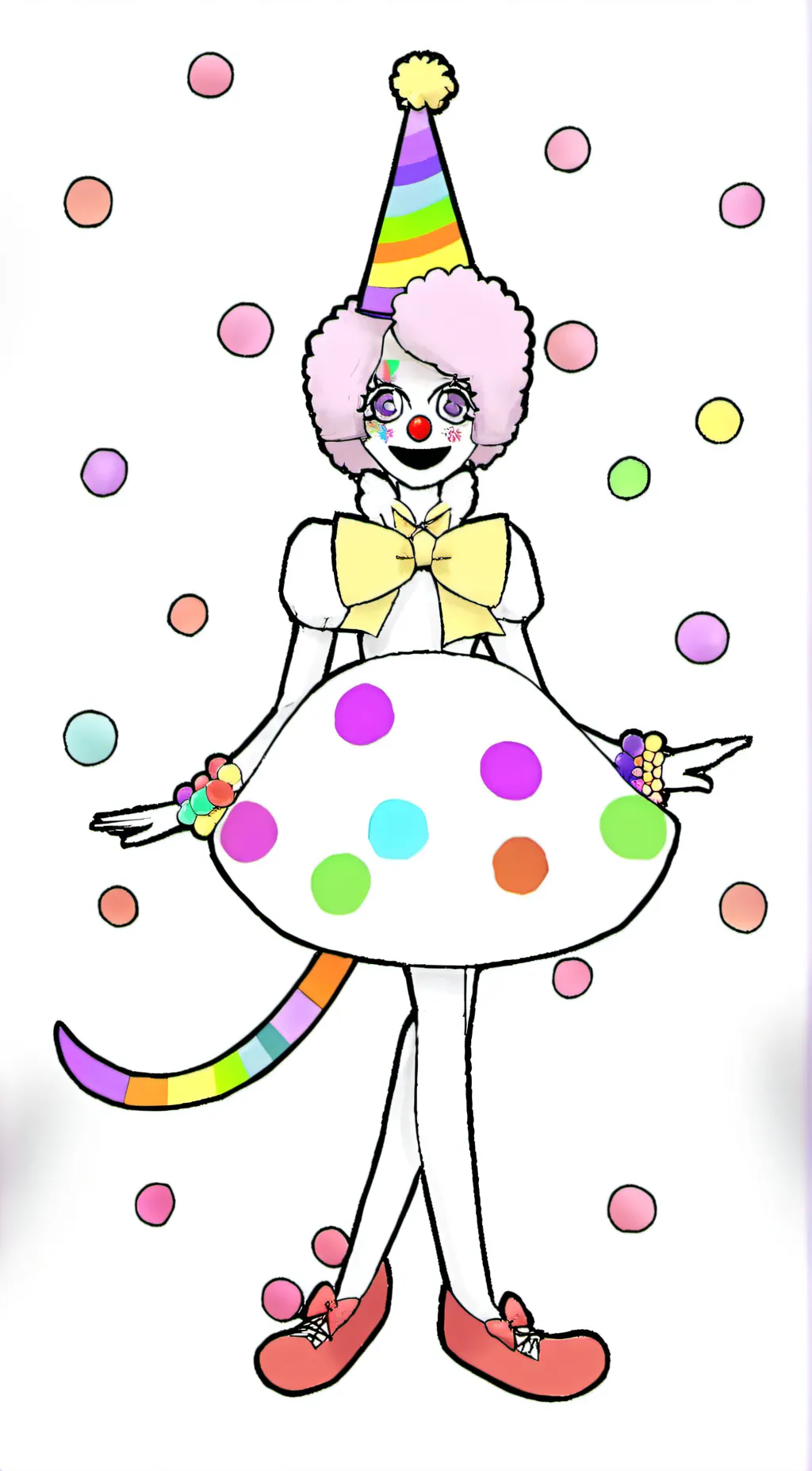 ai character: confi background