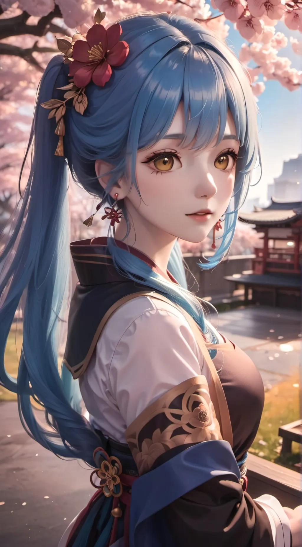 ai character: Kyoko background