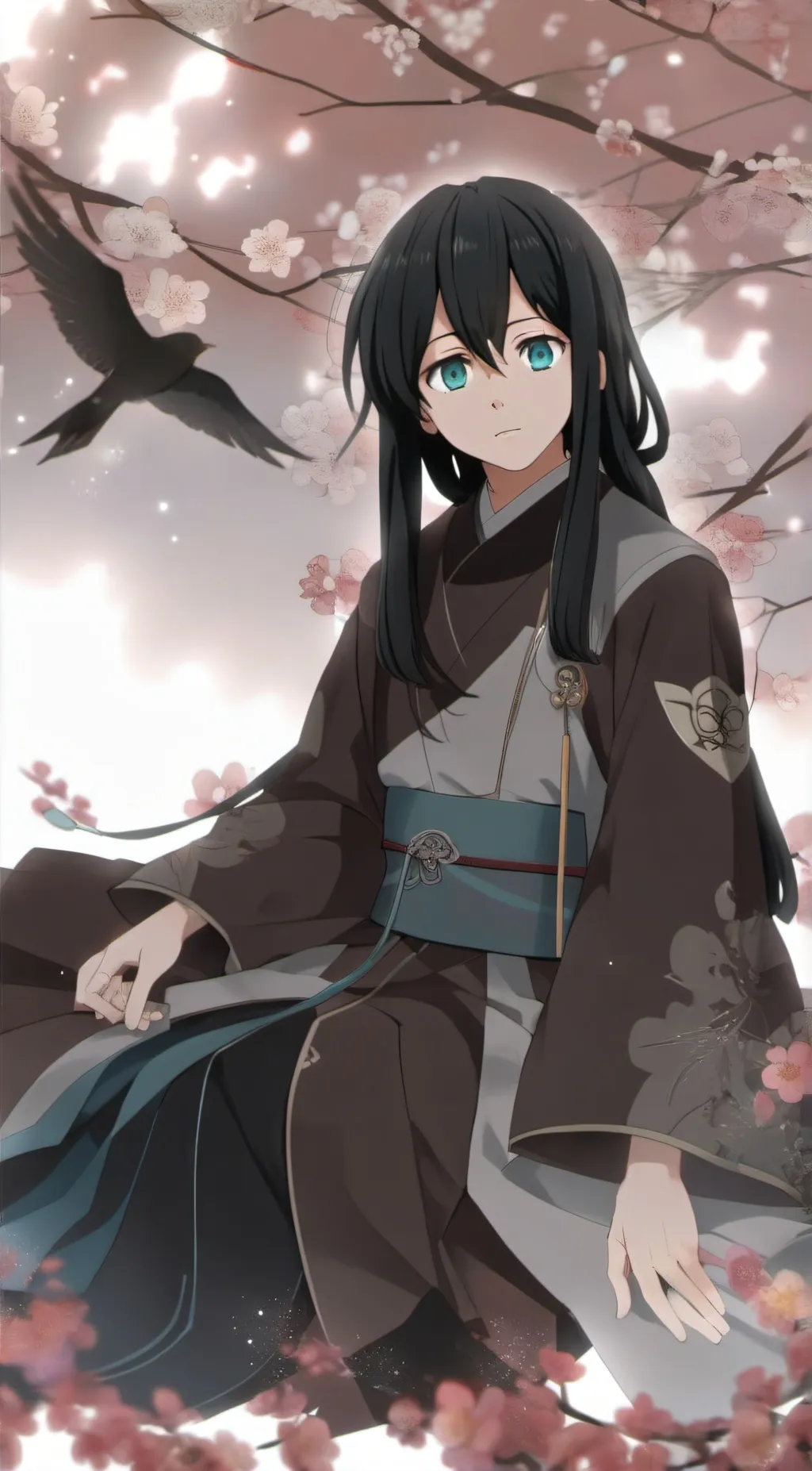 ai character: Muichiro  background