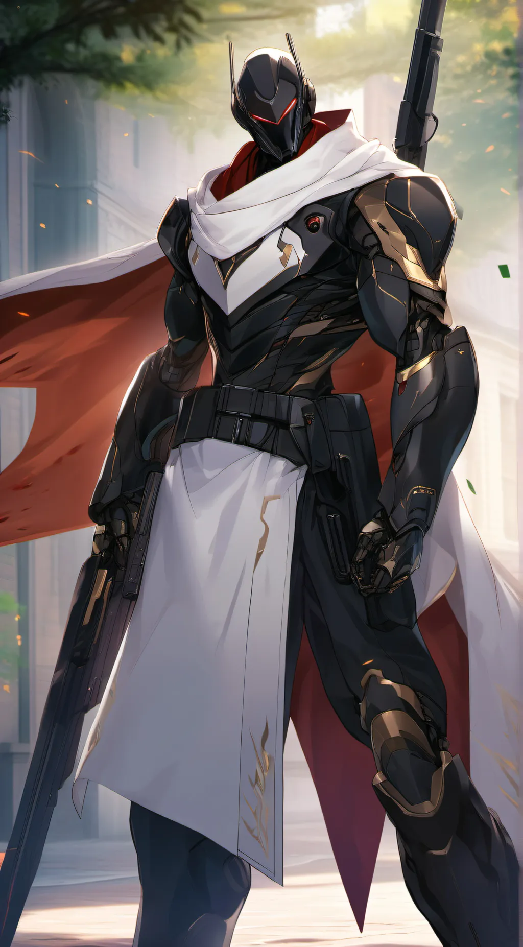 ai character: Retro (BT) background