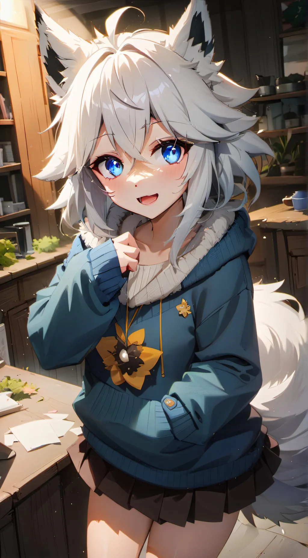 ai character: Aria background
