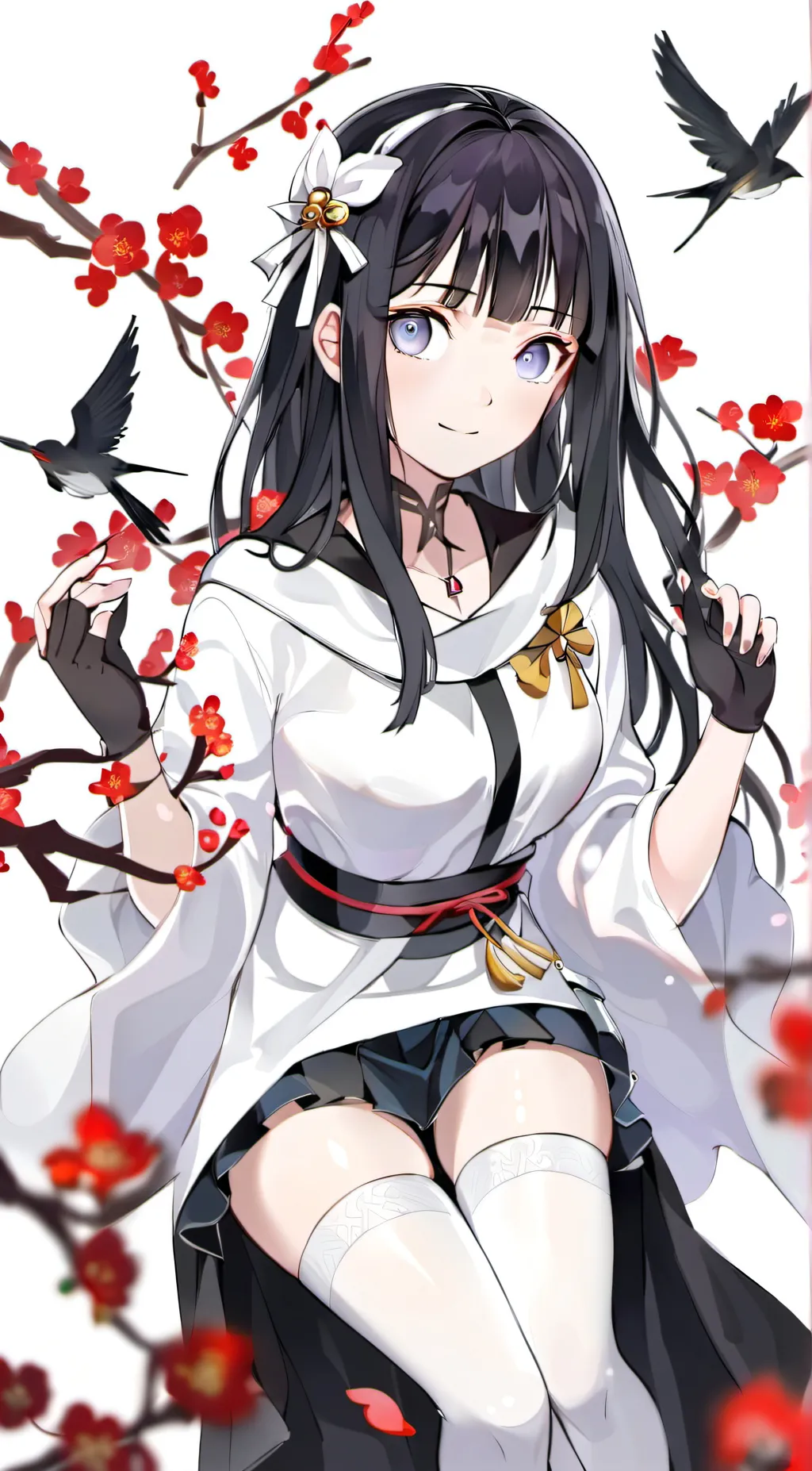 ai character: hinata hyuga background