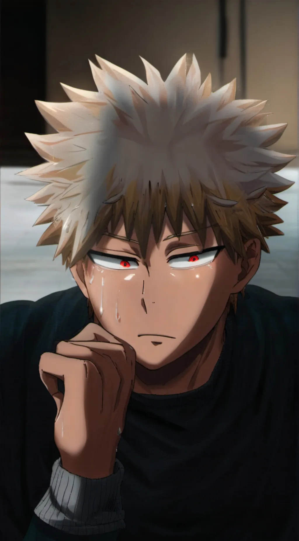 ai character: Bakugo/kachan background