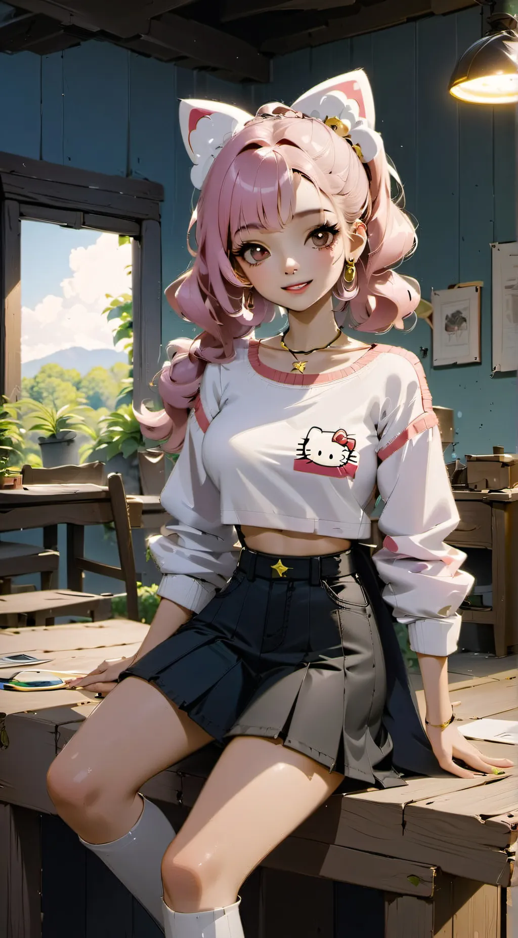 ai character: Aiko  Ai background