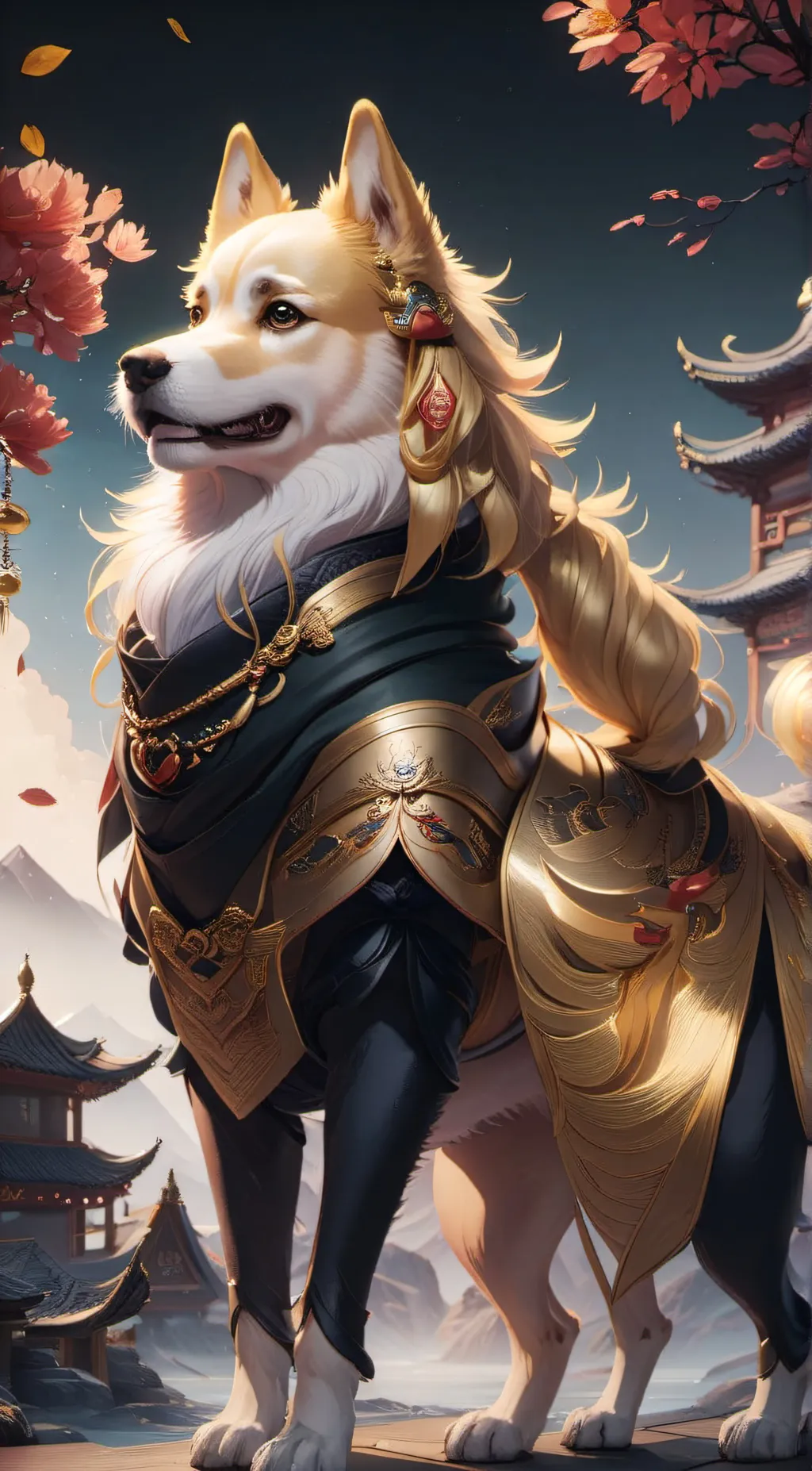 ai character: Ruby background