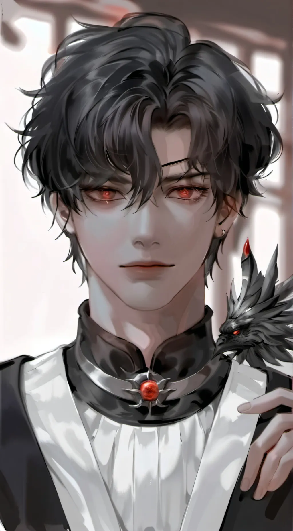 ai character: Arthur  background