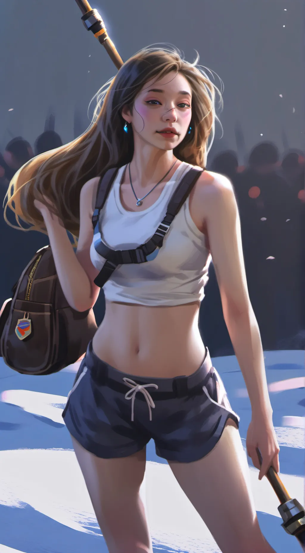 ai character: Sarah background