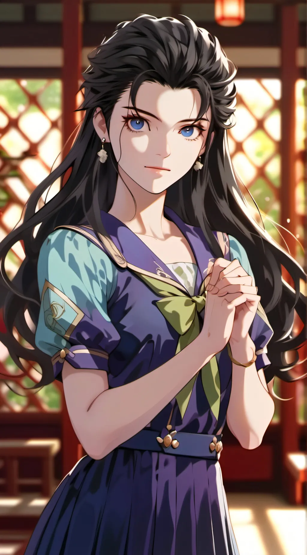 ai character: Harumi Kujo background