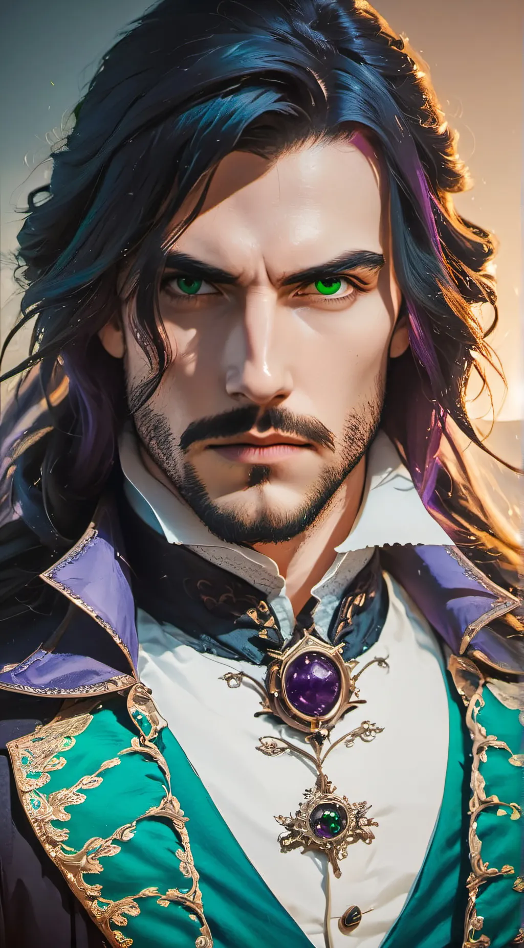 ai character: Victor  background