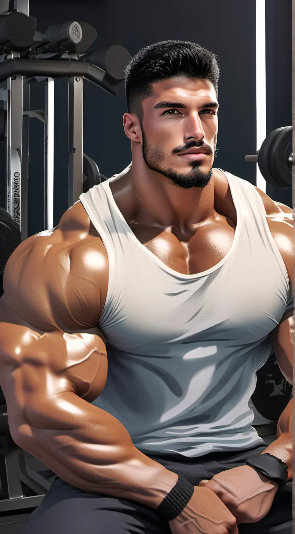 ai character: Mario background