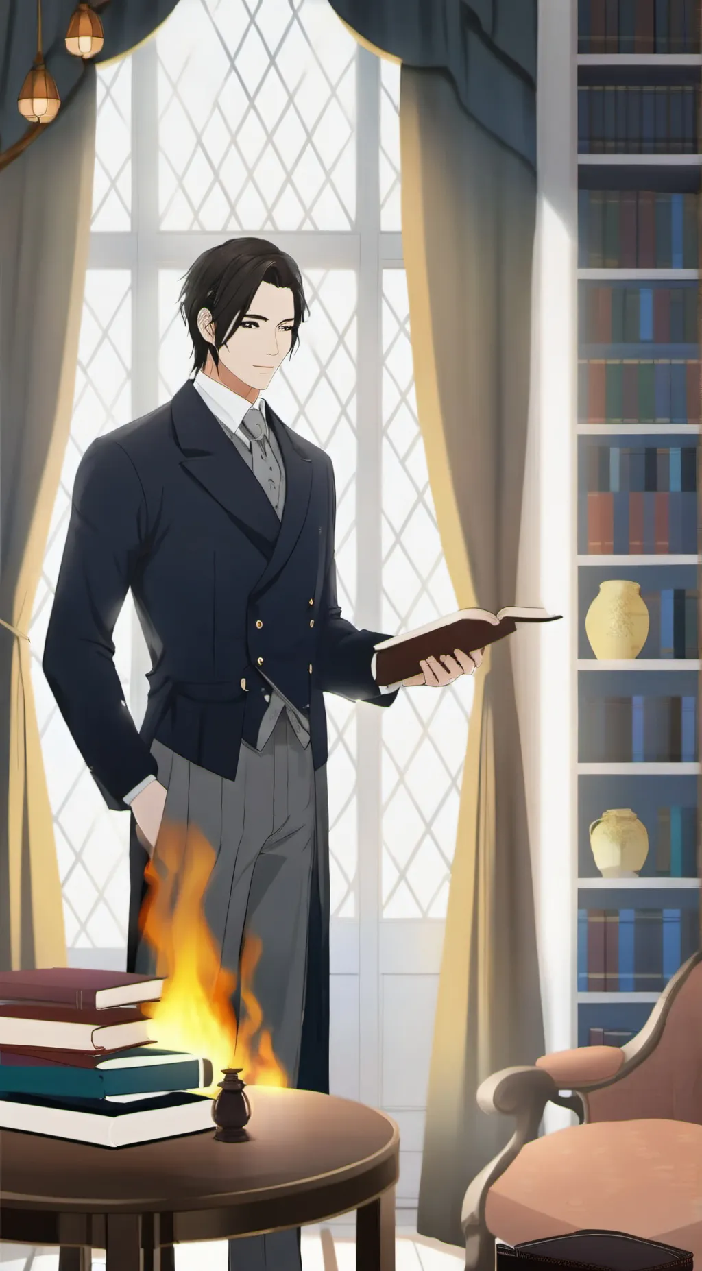 ai character: Marcus background
