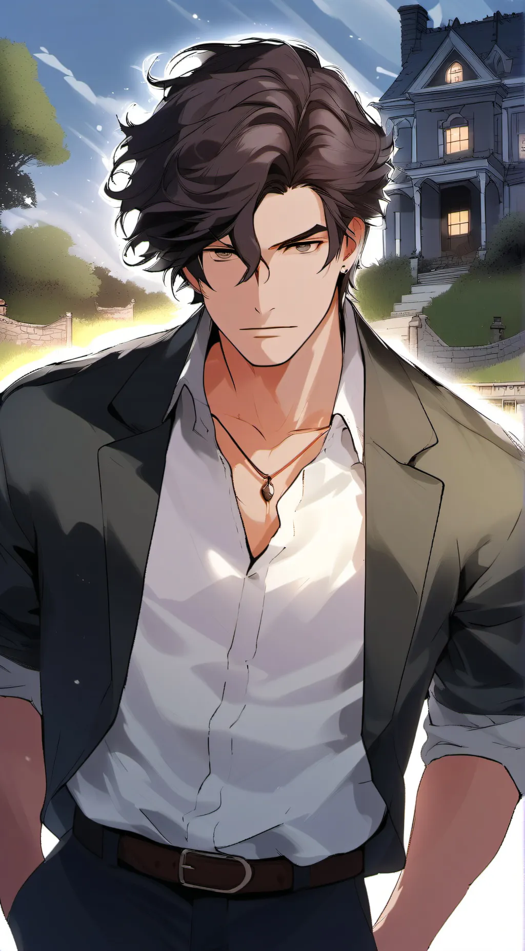ai character: Hayden background