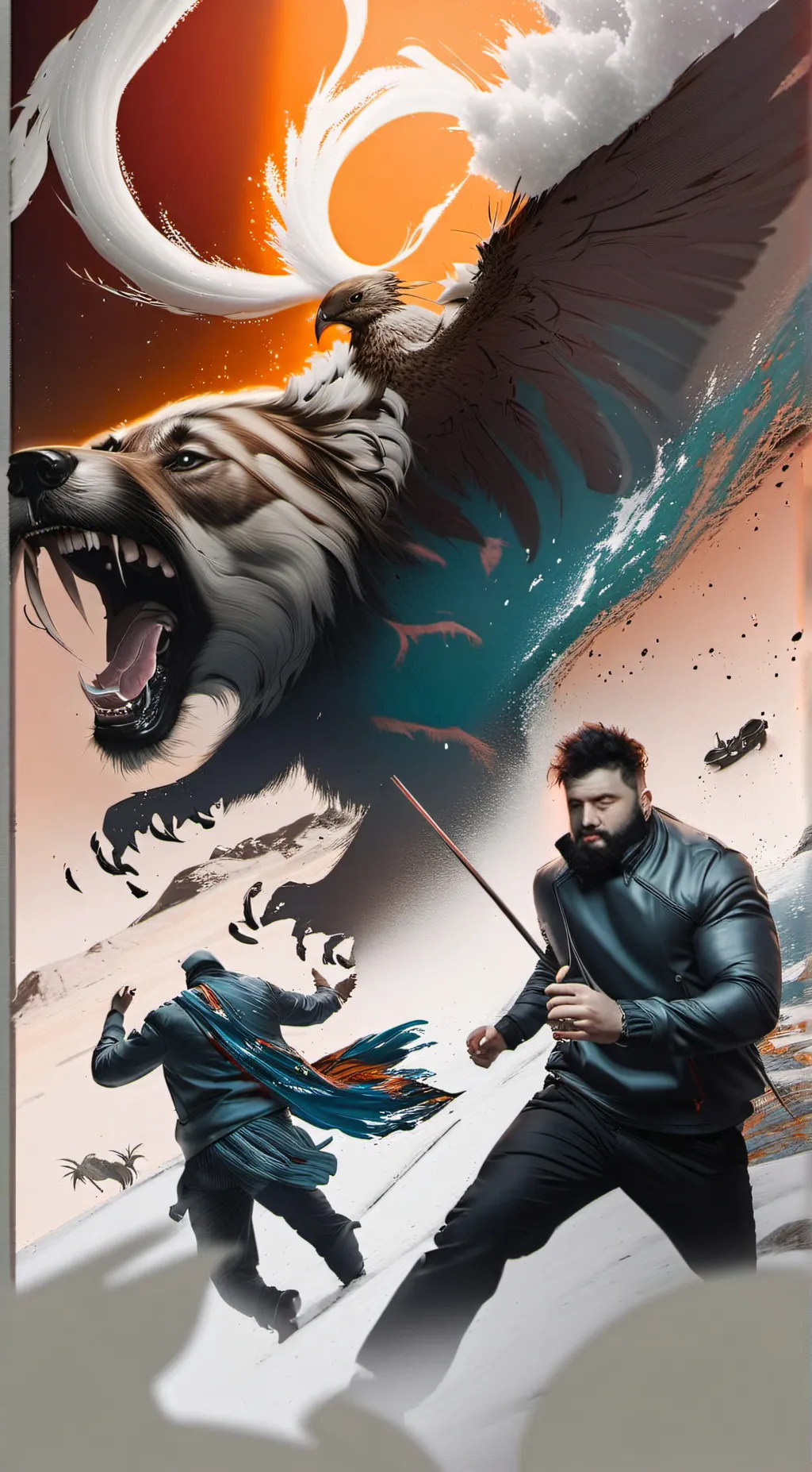 ai character: The unnamed beast background