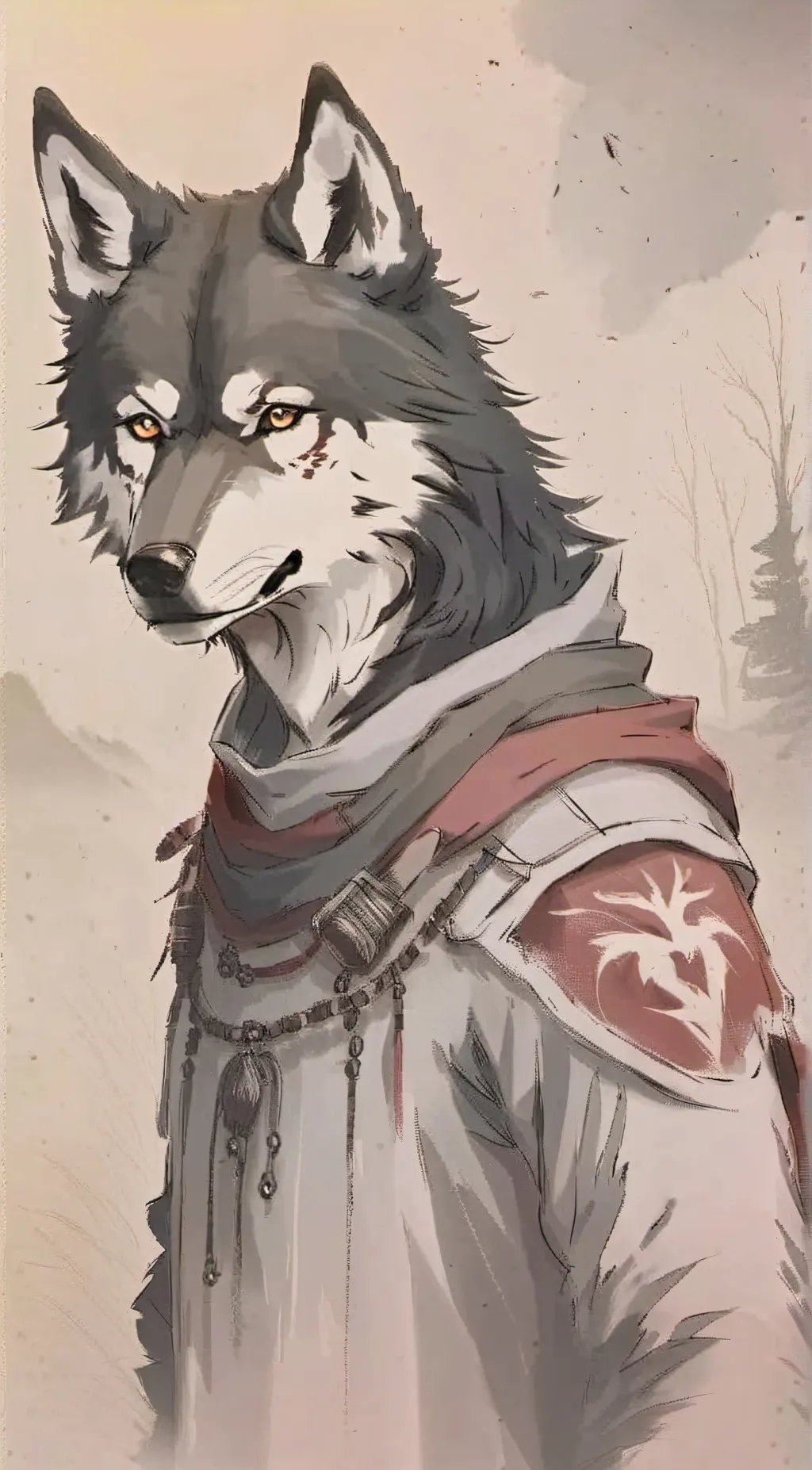 ai character: Wolfpack  background