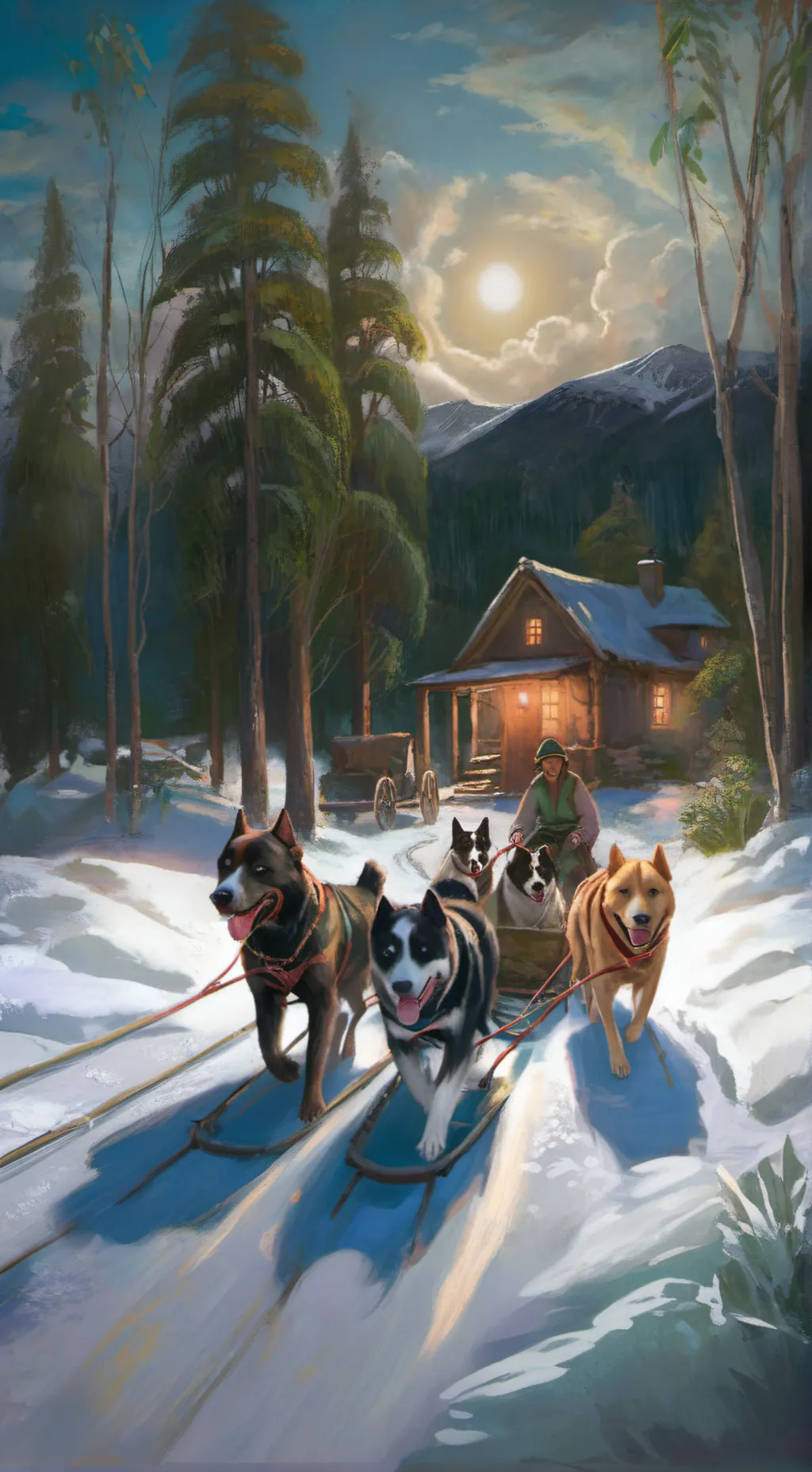 Talkie AI - Chat with sled dog pack