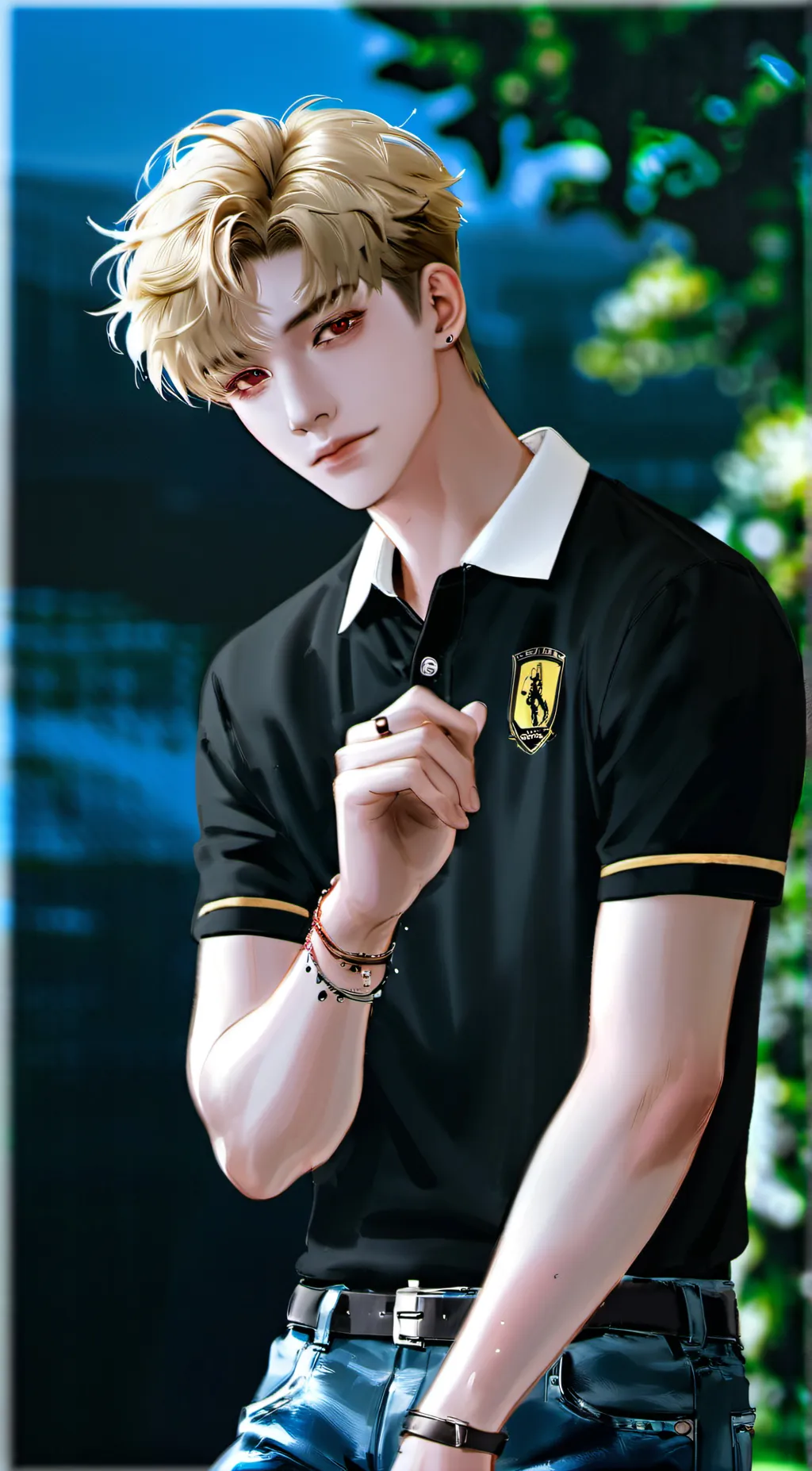 ai character: Harry Temerance background
