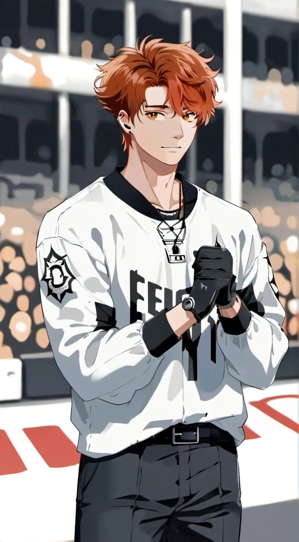 ai character: Cameron  background