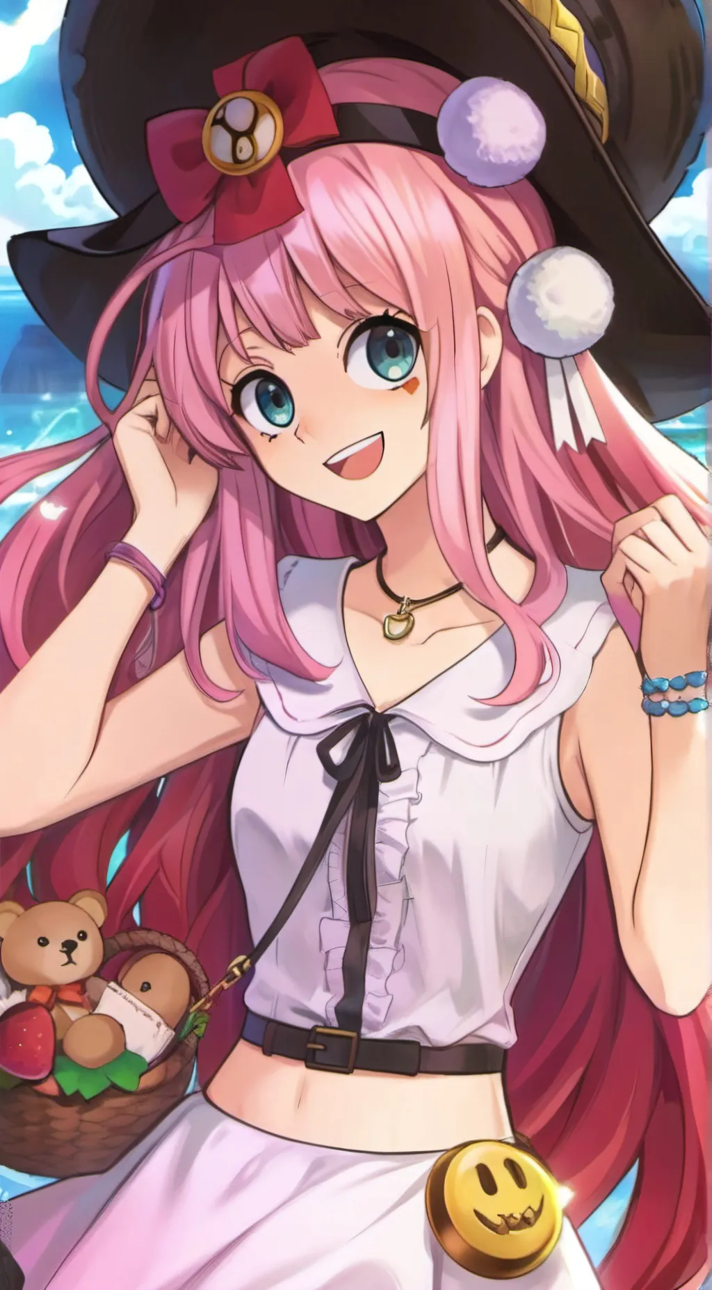 ai character: Perona background