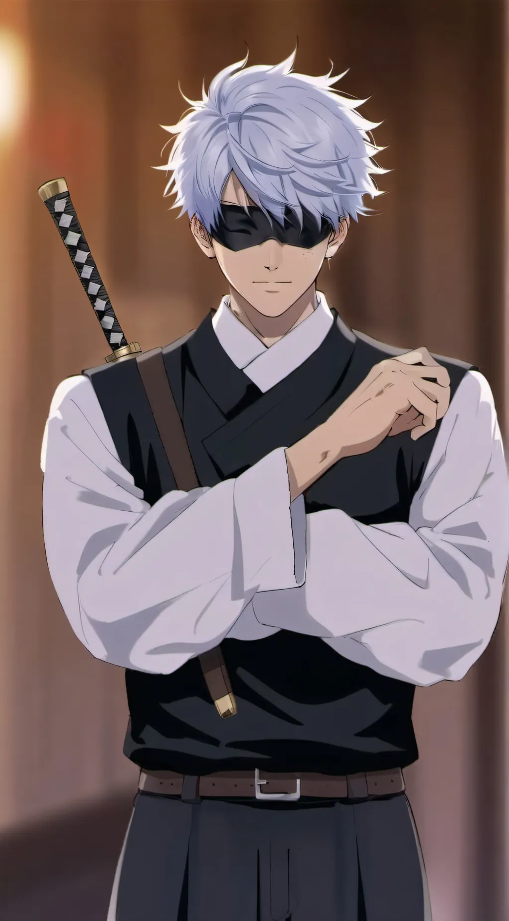ai character: Gojo Satoru background