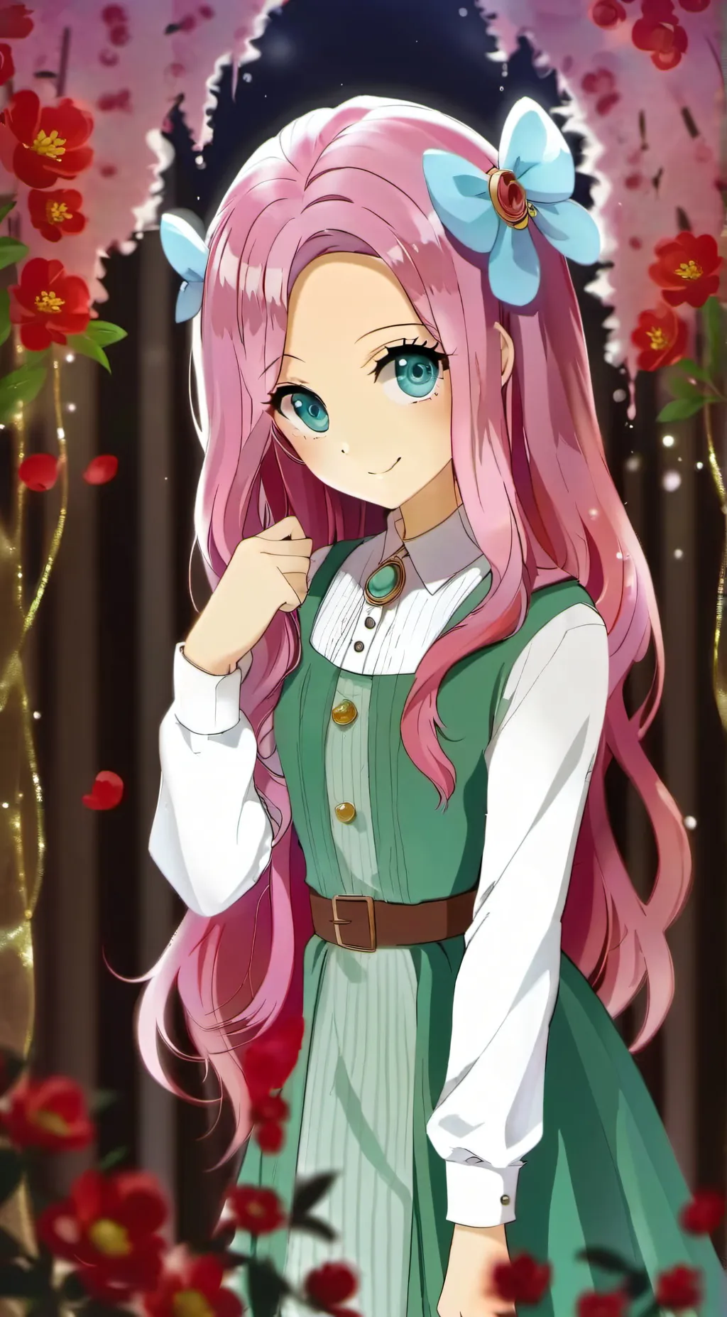 ai character: fluttershy background