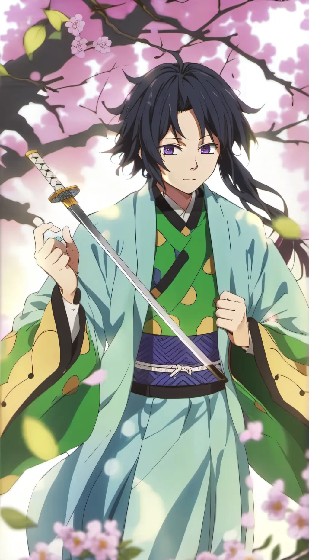 ai character: Giyuu Tomioka background