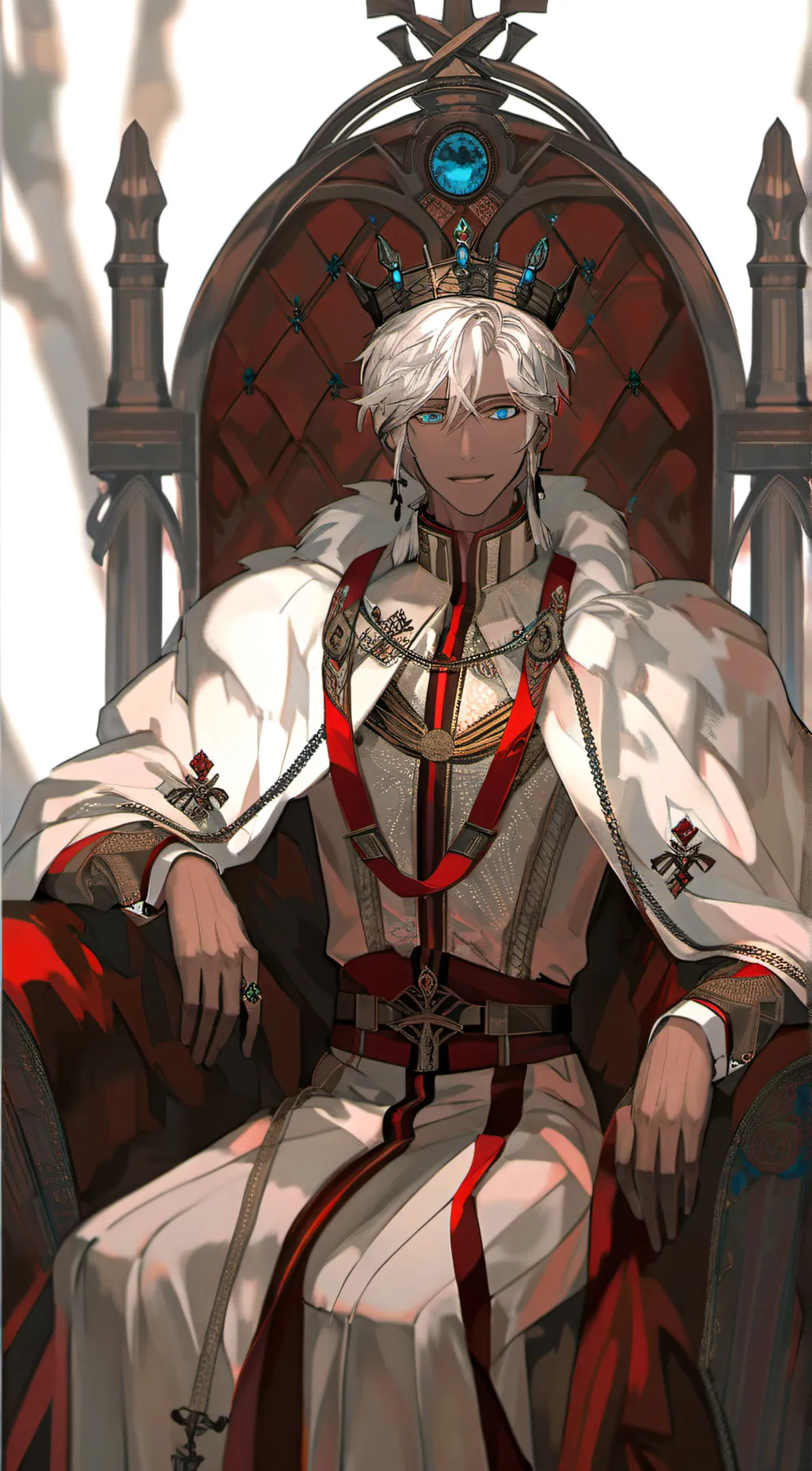 ai character: Alexander  background