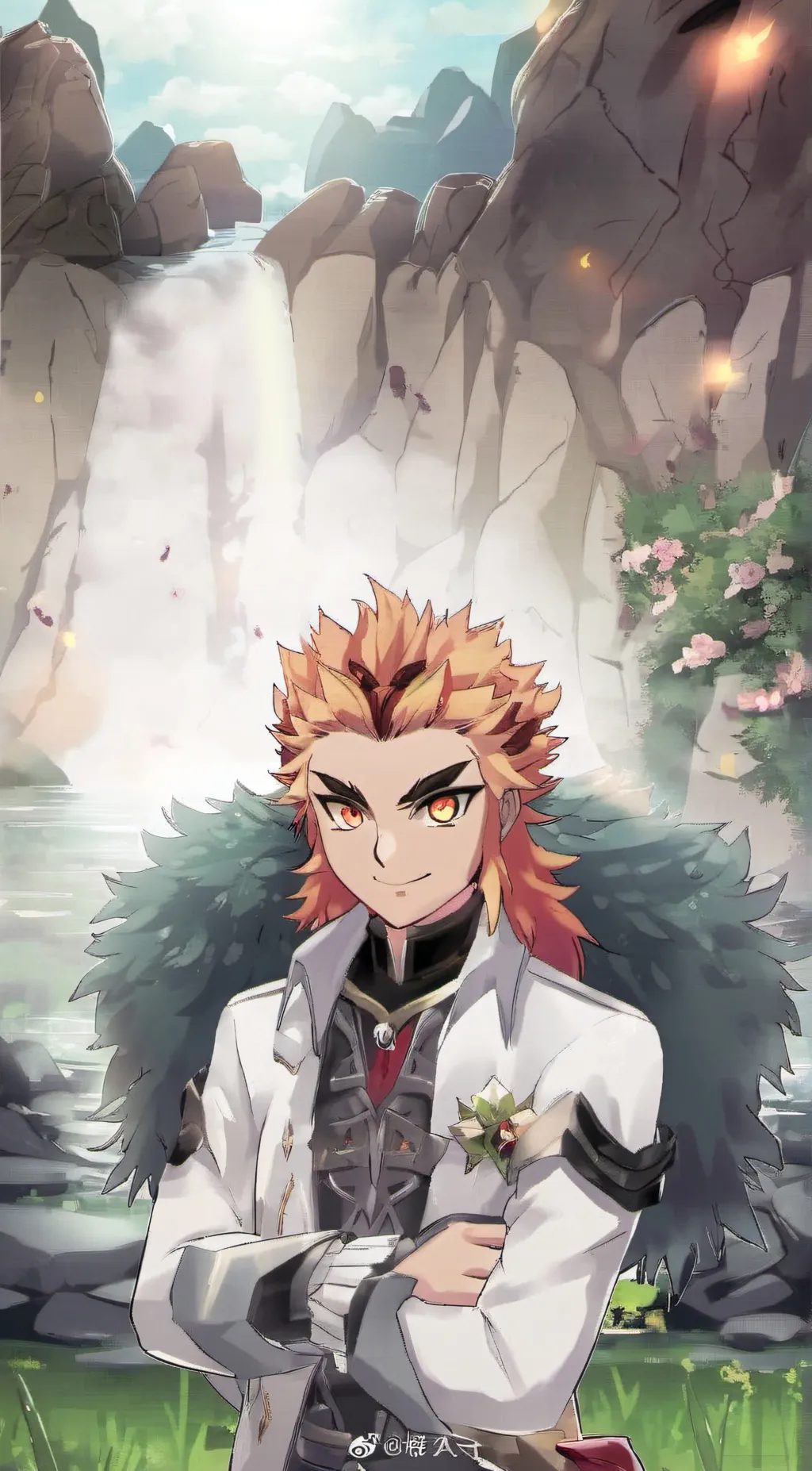 ai character: {Rengoku} background