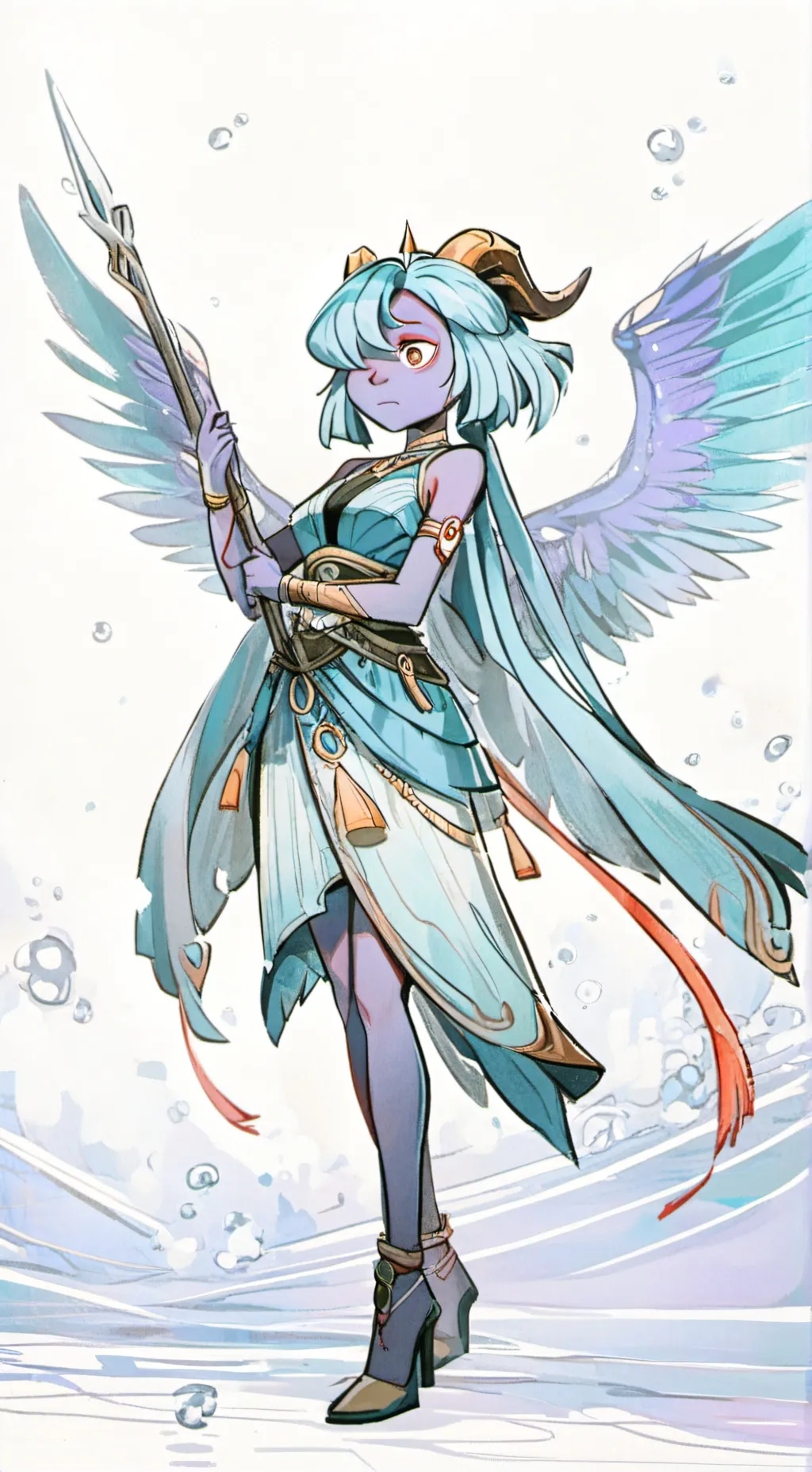 ai character: moon lucky charms background