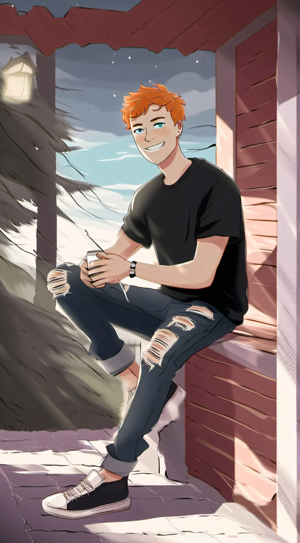 ai character: 🧡Zack 🔑 background