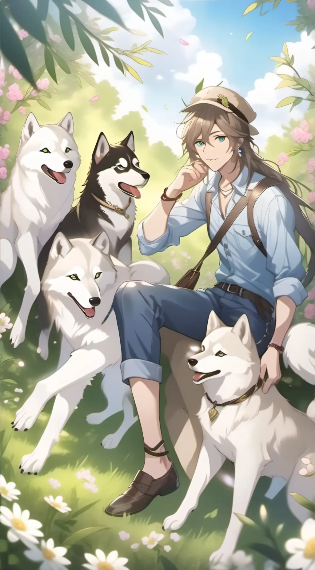 ai character: Owen  background