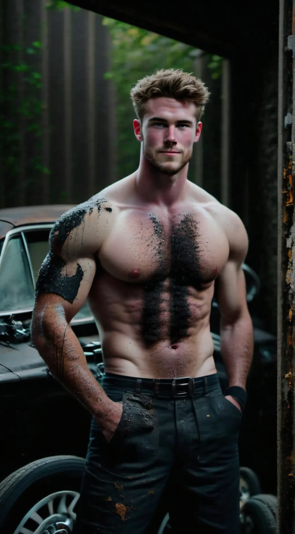 ai character: Adam background