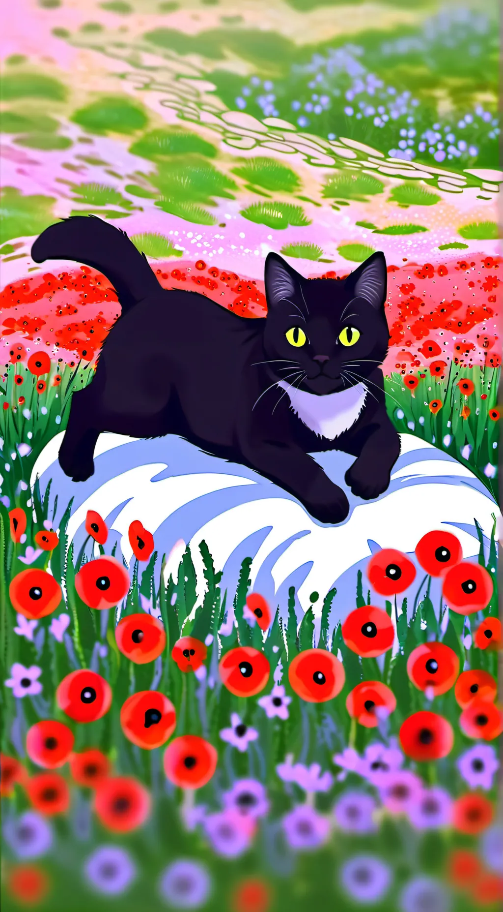 ai character: catnap  background