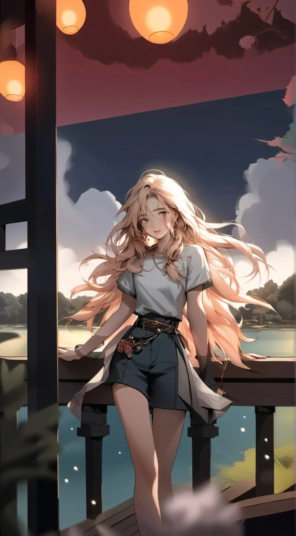 ai character: Sally  background