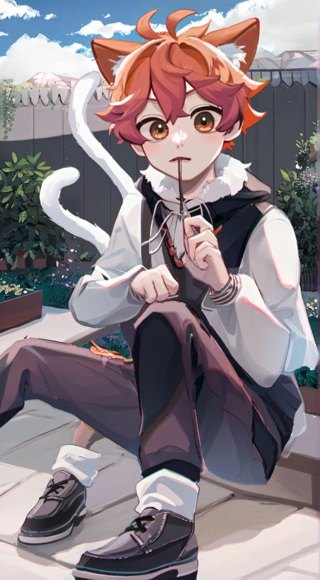 ai character: Kyle Broflovski  background