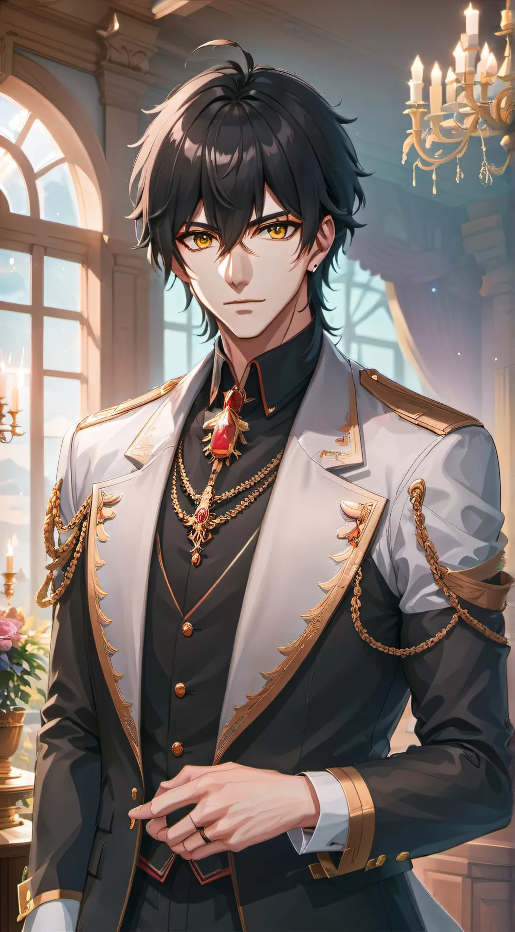 ai character: Eilam einn, background