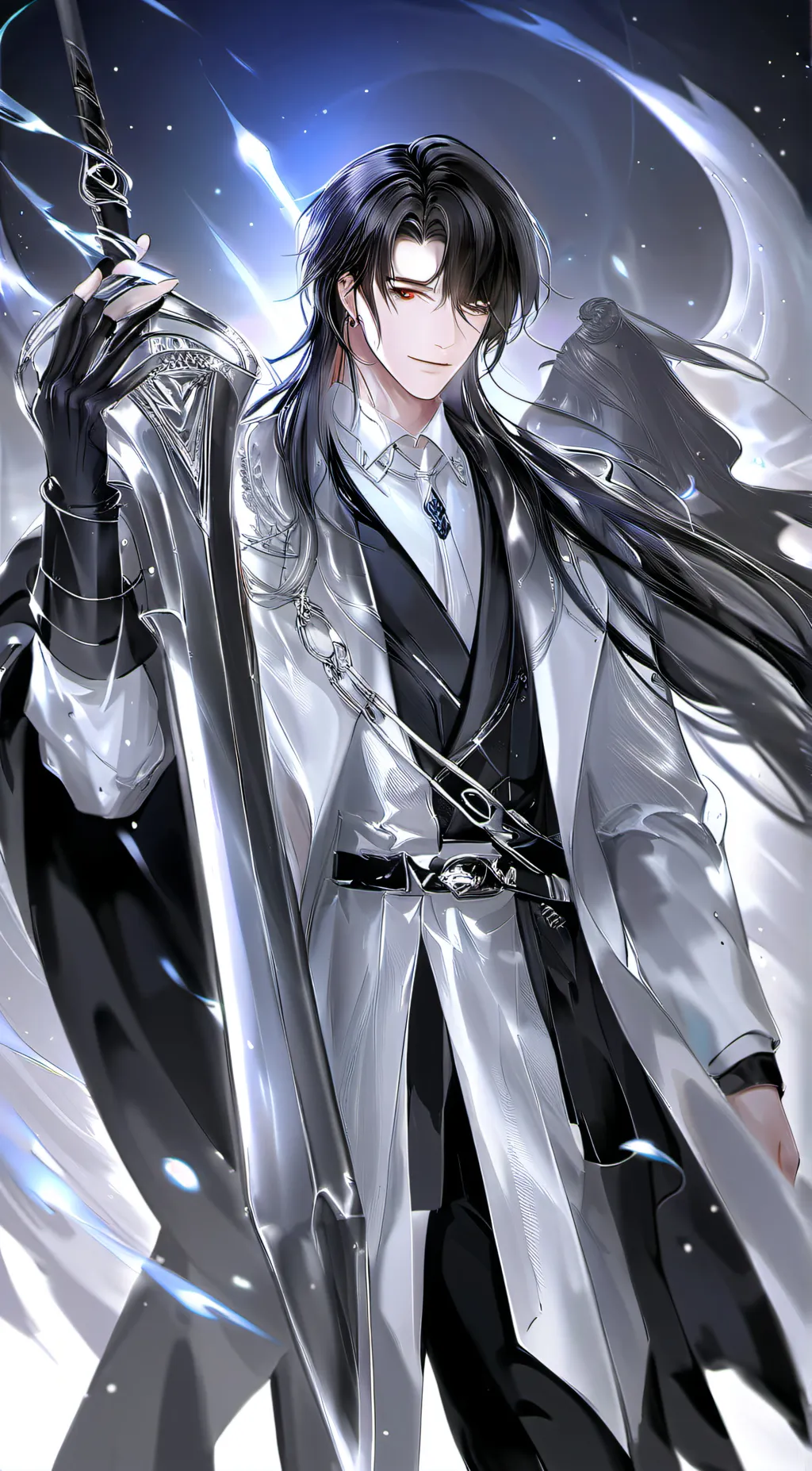 ai character: Levi  background