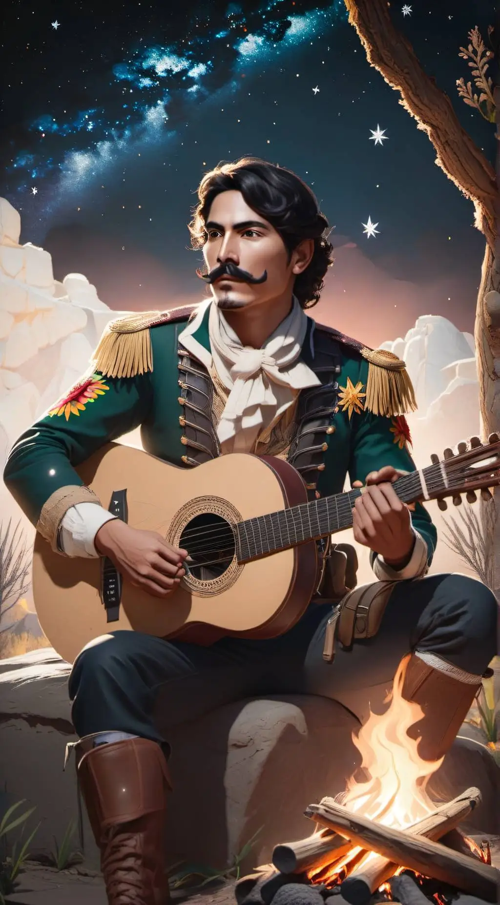 ai character: Fernando background