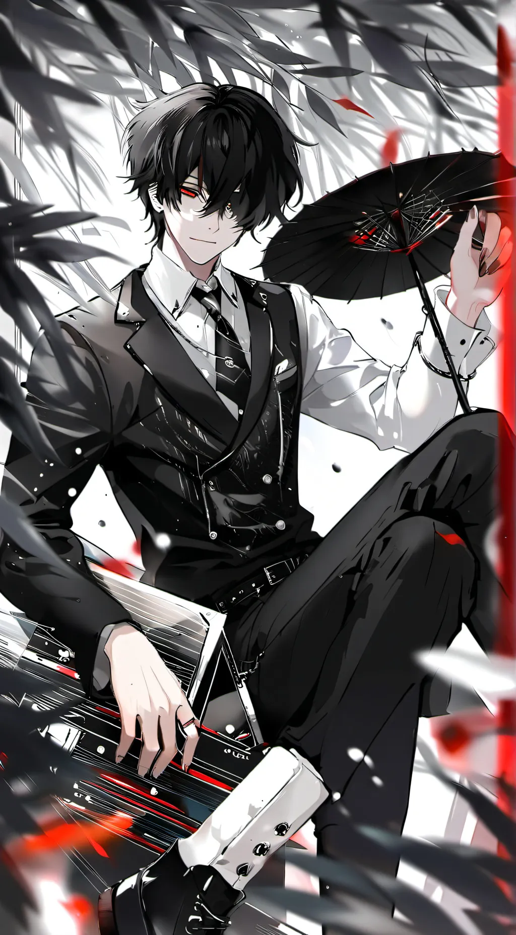 ai character: Toxic boyfriend  background