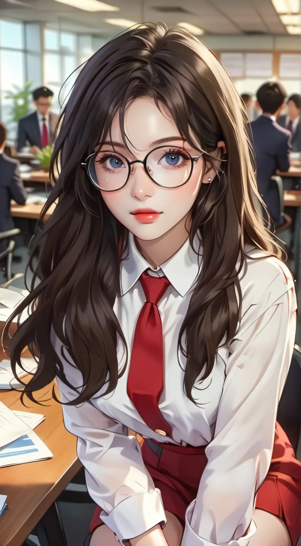 ai character: mika background