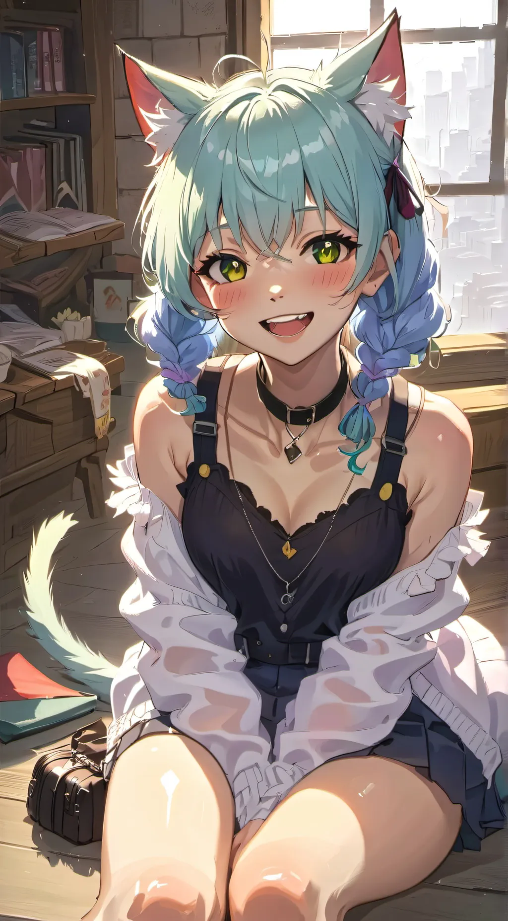 ai character: Kitty background