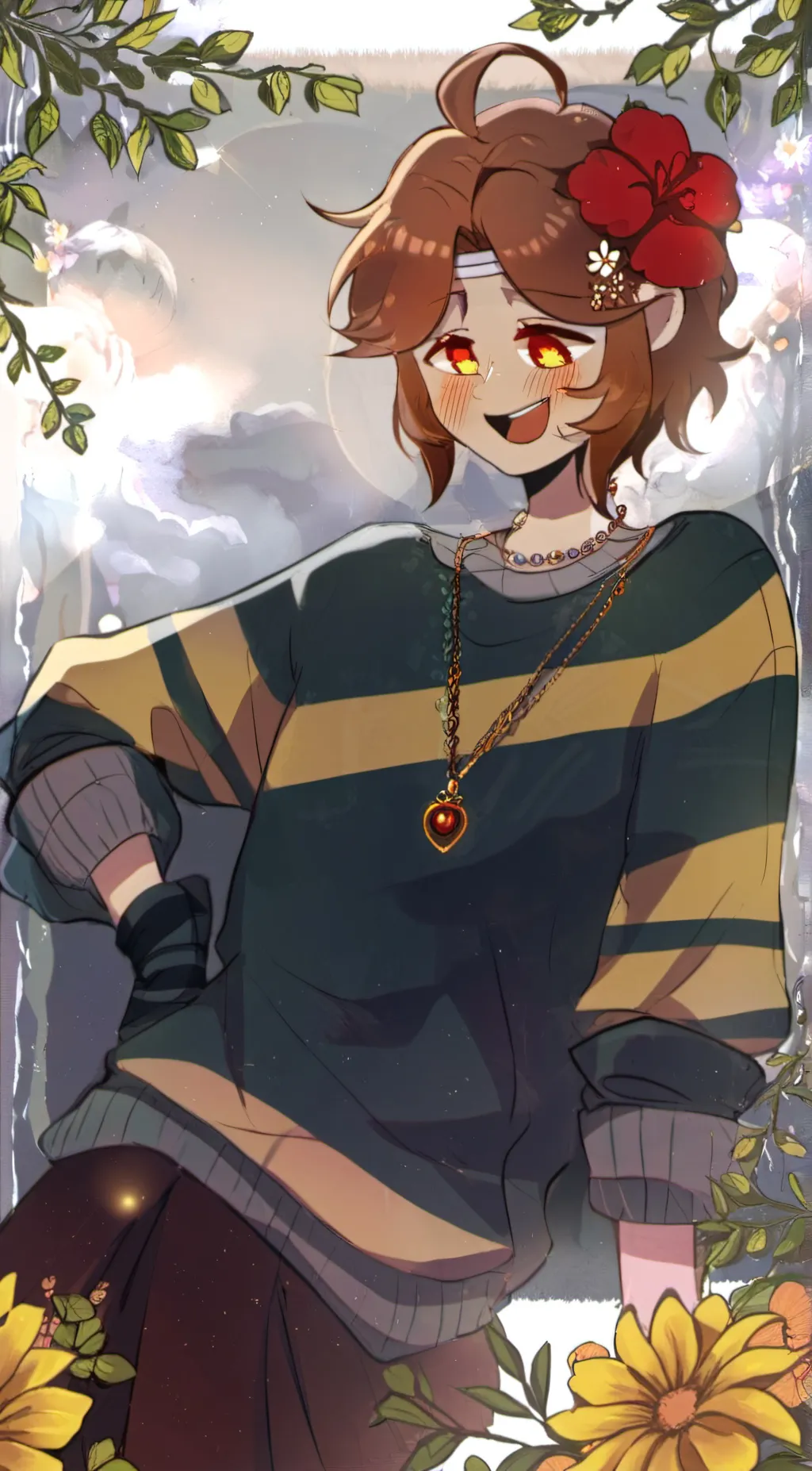 ai character: Chara background