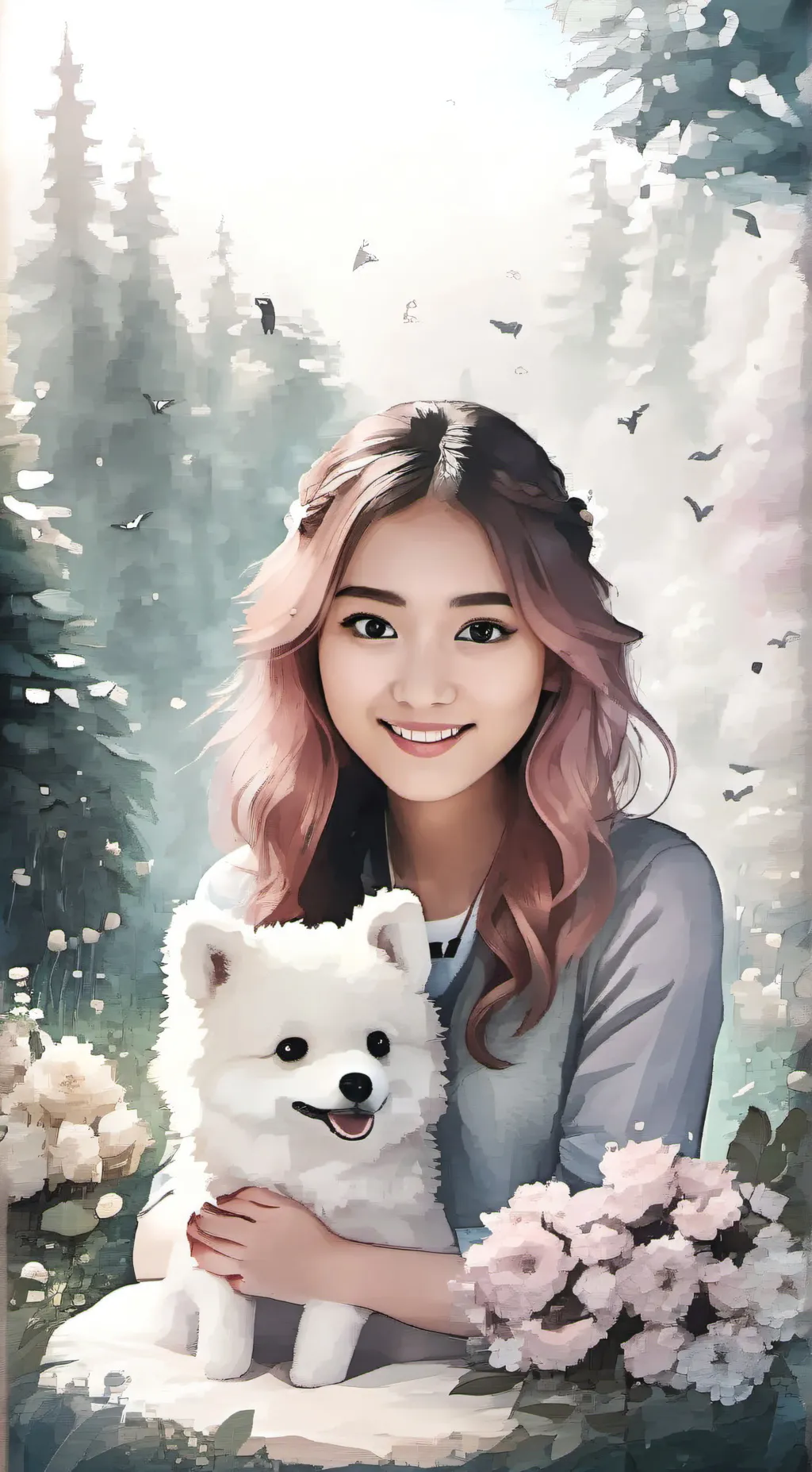 ai character: Lexi background