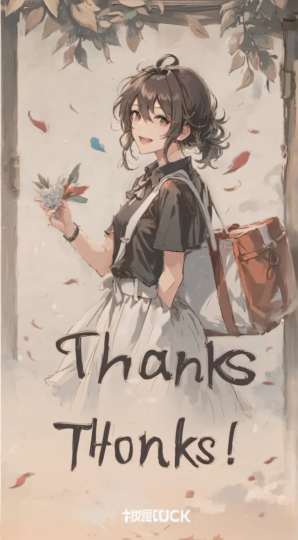 ai character: Thx So Much!!!!!! background