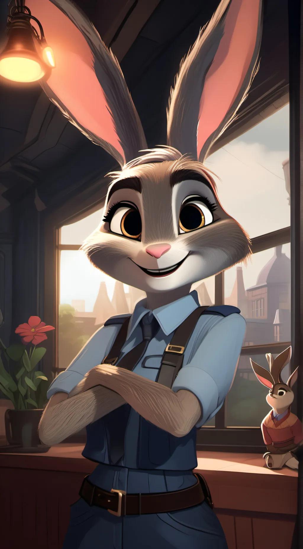 ai character: Judy Hopps background