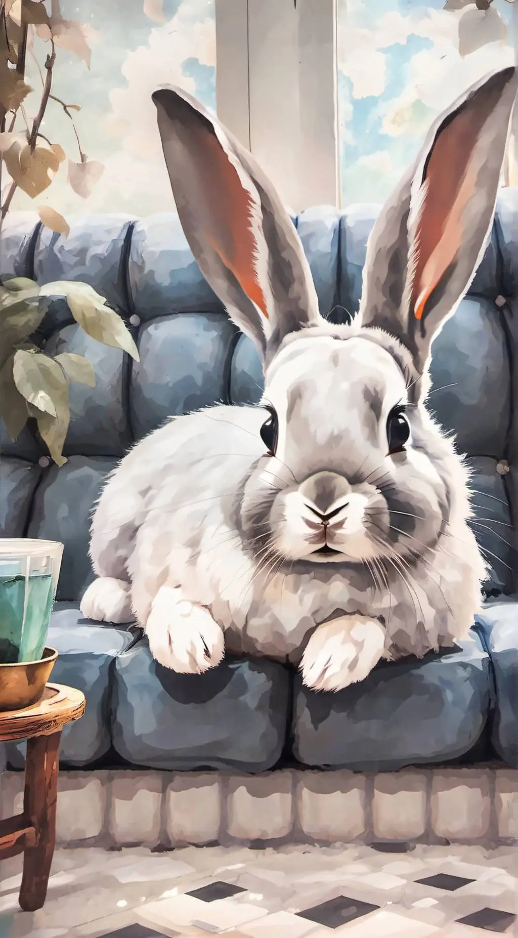 ai character: cuddles  background