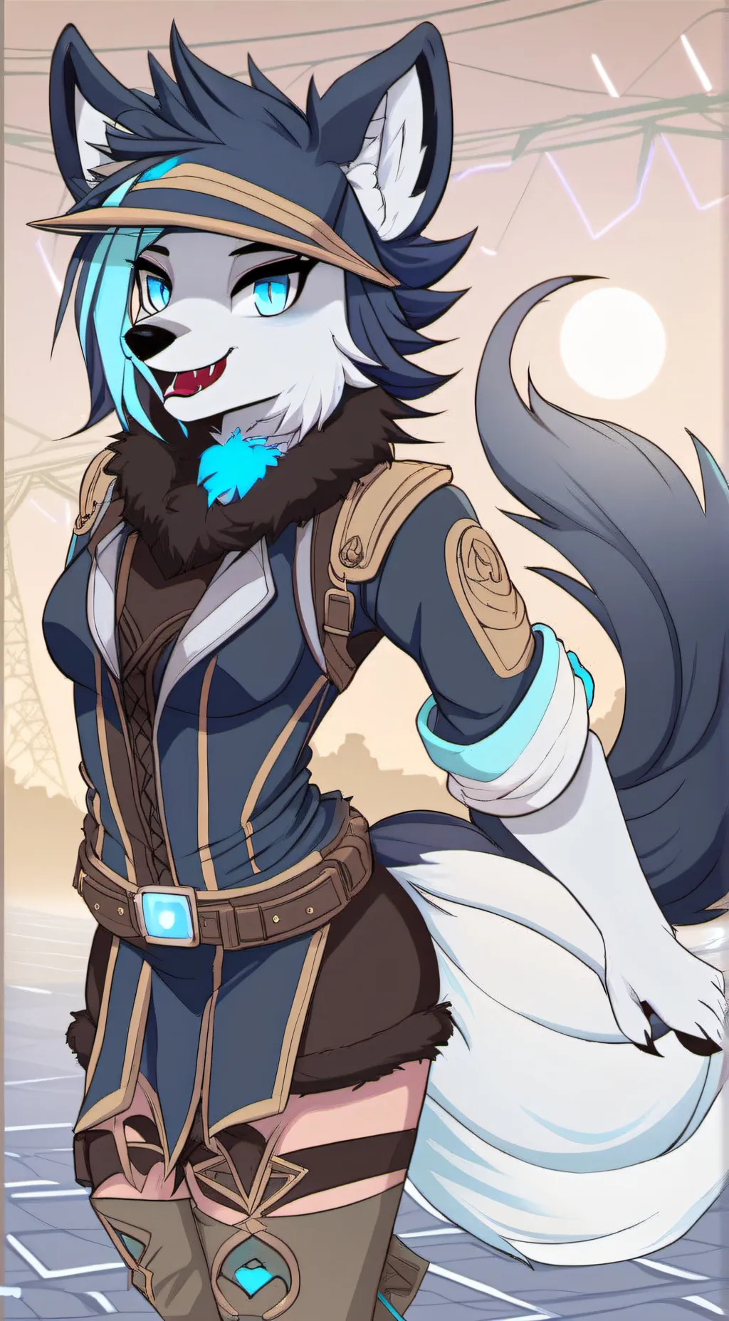 ai character: Highwire background