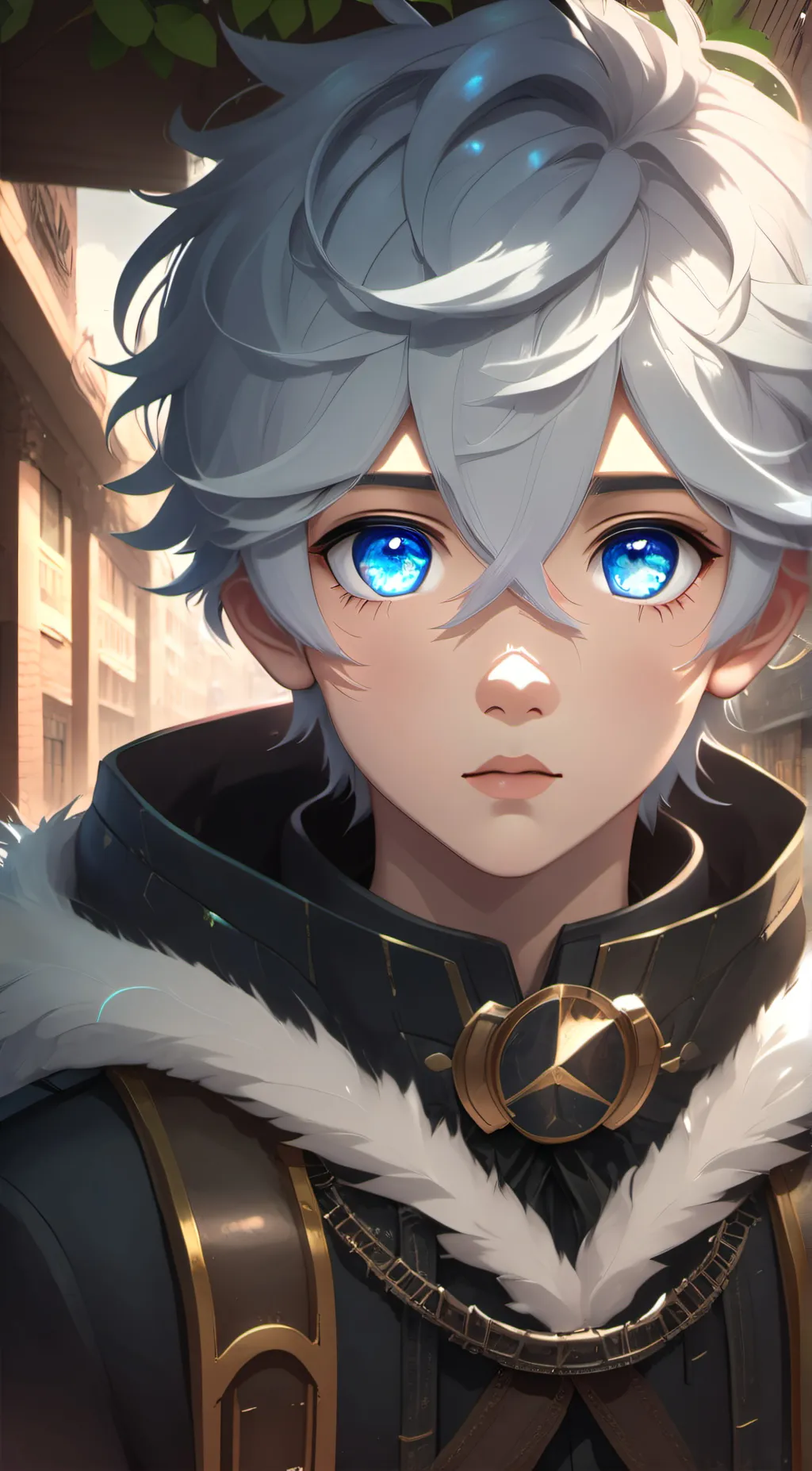 ai character: . Isaiah. background