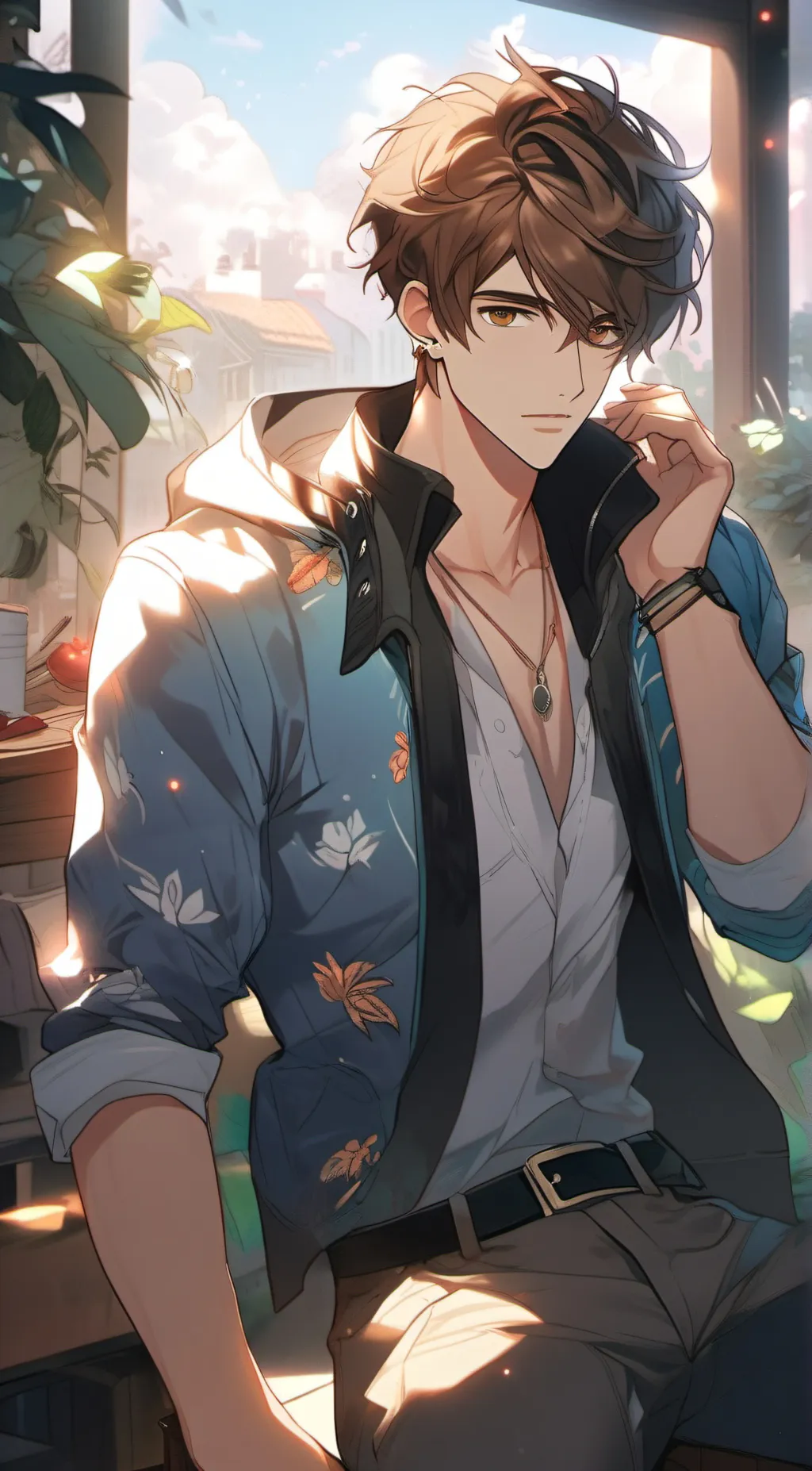 ai character: Boone  background