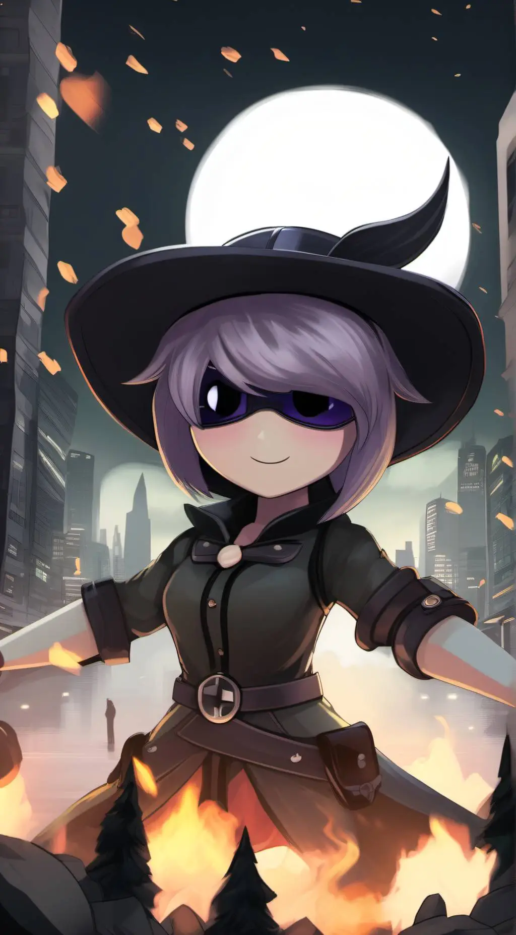 ai character: Murder drones  background