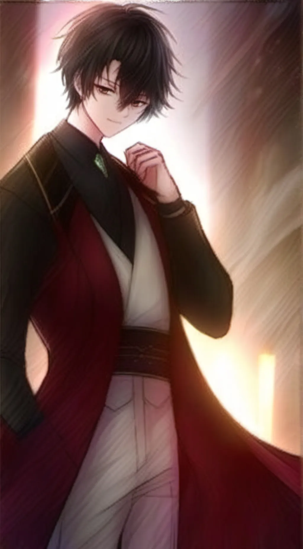 ai character: Ash background